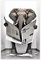 QOYVG Leinwandposter Elefant sitzt auf der Toilette und liest eine Zeitung 2, Wandkunst, Dekordruck, Bild, Gemälde, 40 x 60 cm