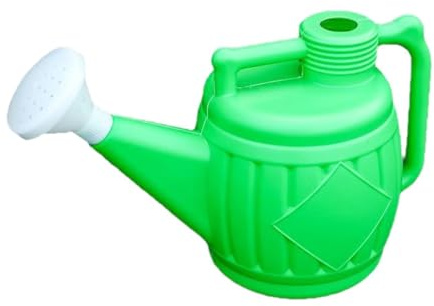 KiBcsLic Botella de Agua Ergonómica con Aspersor Extraíble, Ideal para Usar en El Patio, 7l