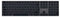 Apple Magic Keyboard mit Numeric Keypad (Wireless, Rechargable) (QWERTY Italian) - Space Grau with Schwarz keys (Generalüberholt)