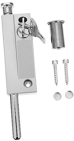 DONFAMDS Revolving Door Spring Lock Automatic Bolt Lock for Wood Doors Easy to Install and Use Durable Design with High Performance Security for Internal and External Applications