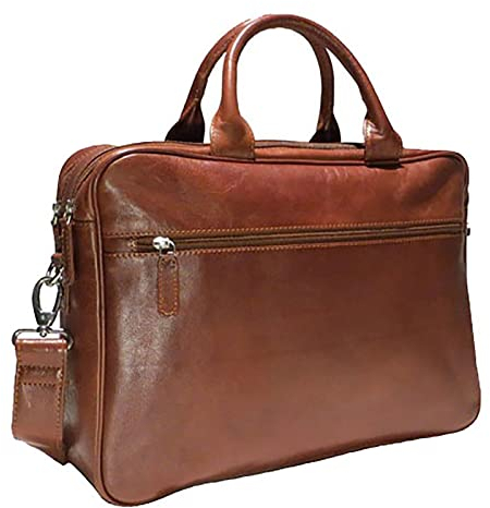Dermata Aktentasche Leder 40 cm Laptopfach