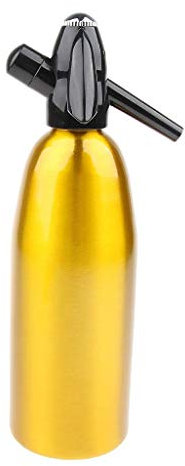 Tubayia 1L Soda Siphon Sodasprudler Seltzer Wasserflasche für Saft Getränke Cocktail