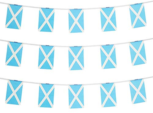 Schottland-Flaggen, kleine Schnur, Mini-Flagge, Wimpel, Banner, Dekorationen