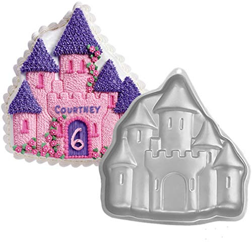 Moule À Cake En Aluminium 3D Château Forme Plaque De Cuisson DIY Anniversaire Moule À Cake Moule Cuisine Fournitures