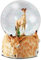 Water Globe - Giraffe von Deluxebase. Giraffe Schneekugel mit Harzfigur und geformter Basis. Tolle Wohndekoration, Ornamente und Geschenke.