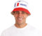 P'TIT CLOWN - Chapeau - Bleu Blanc Rouge - Parfait pour supporter la France lors des Célébrations et Événements Sportifs - Polyester - Plusieurs Modèles (Bob France)
