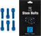 CNC Bike Stem Bolts，Stem Bolts For MTB/Road Bike with Washers，Blue
