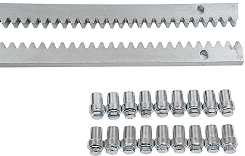 6 Stück φ12mm Zahnstange für Torantrieb Schiebetore Schiebetor Toröffner Zubehö bis 2000kg