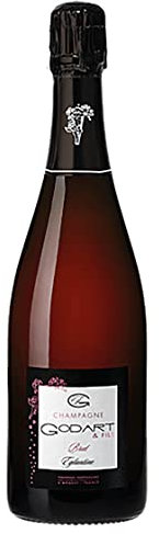 Champagne Brut Rosé AOC Églantine Godart et Fils 0,75 ℓ