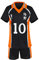 SOOYOOYOO Shoyo Hinata Cosplay Volleyball Sportbekleidung Bequeme und Belüftete Karasuno High School Trikots Uniform [Das Trikots Wird Nicht Verkauft Oder Von Shoyo Hinata Erstellt]