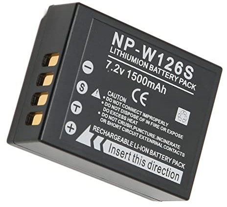 NP W126S Camera Battery for XS10 XT3 XT30 XT20 XT10 XT2 XA7 XE4 XA5 XT200 100 X100V X100F, Camera Replacement Lithium Ion Battery, Safe and Reliable