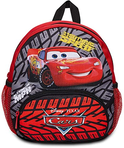 Seven Rucksack, Schulranzen für Kindergarten & Freizeit; Ideal für Ausflüge, für Mädchen und Jungen; CARS Muster