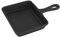 ZAANU Mini Cast Iron Skillet, Square Nonstick Pre-Seasoned Frying Pan Kitchen Cookware 5inch Black Frying pan Pot