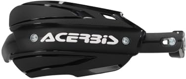 Acerbis Endurance X Handprotektoren aus Kunststoff, Schwarz/Weiß (2980461007)
