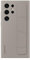 Samsung EF-GS928CUEGUS - Funda Protectora de Silicona para Galaxy S24 Ultra Standing Grip con Correa de Mano, Soporte, diseño Duradero, Suave al Tacto, versión Estadounidense, Color Gris Pardo