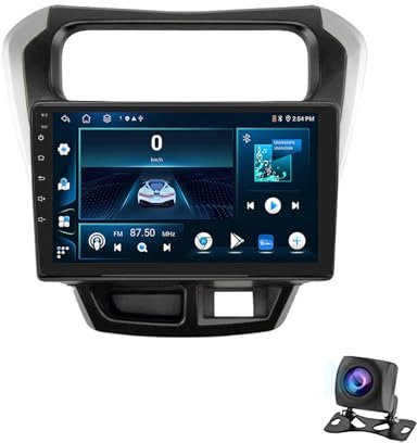 Android 12 Multimedia Player 2 Din 9 Zoll Touchscreen Autoradio Für Suzuki Maruti Alto 800 2014-2020 Mit Navi/BT WiFi/GPS Rückfahrkamera Wireless Carplay Und Android Auto Unterstützt ( Color : S400 6+