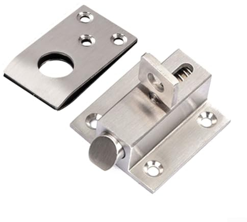 Jayruit Edelstahl-Federriegel selbstschließender automatischer Riegel Diebstahlsicherung automatischer Riegel Türriegel 1218680610