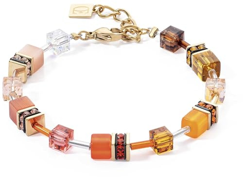 Coeur de Lion GeoCUBE® Iconic Armband Sunset Gold