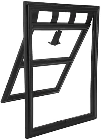 Porta con Zanzariera per Gatti, Porta per Gatti per Finestra Porta con Zanzariera per Cani con Serratura Porta Interna con Aletta Porta per Cani per Porta Scorrevole in Vetro