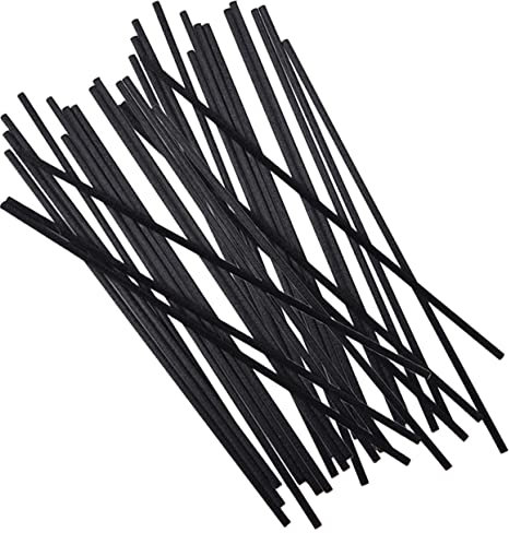 FUNOMOCYA 100stücke Aromatherapie-Stick Aus Fasern Für Parfüms Und Flüssige Medikamente Austauschbare Diffusorstäbe Für Büro Und Badezimmer Verschleißfeste Stangen Für Einfachen Gebrauch