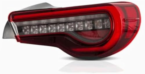 RUIHAHA Auto Rückleuchten für Subaru BRZ Scion FR-S 2013-2020 Rücklicht Montage Heckleuchte Rückleuchte Hintere Bremsleuchte Hinten Stop Indicator Light Ersatz Einbauteile
