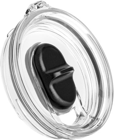 Snowfall Screw Top Lid Exclusive Fit for YETI Rambler Travel Mug, Stronghold Replacement, Spill-Proof & Straw-Friendly, Not Compatible with YETI or Other Tumblers (1 Pack, 30 OZ)