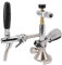 Stainless Steel Party Beer Pump with Pressure Gauge for Home Bar Picnic and Kegerator Reusable Draft Keg Pump