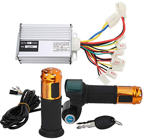 Holigie 36V 1000W Controller and Universal Throttle Grip with Screen Display Set Equipment