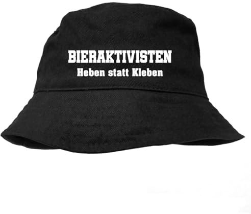Anglerhut Sonnenhut Bieraktivisten Heben statt KLEBEN Männertag Malle Kirmes Größe S - XL