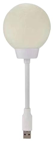 Huayeex LED Steckdosen Nachtlicht Mit Sprachsteuerung - Mond Lampe | Dimmbare 3 Farben Lampe Für Wohnzimmer Schlafzimmer Kinderzimmer Badezimmer Flur Garage