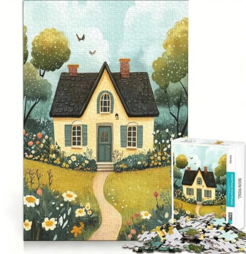 1000-Teile-Puzzle für Erwachsene Cdfcbdeeedecdffae, Lernspielzeug, fördert die Interaktion zwischen Eltern und Kind, ganze Familie, 38x52cm