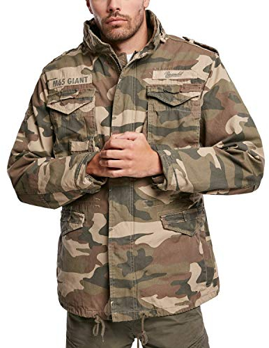 Brandit M65 Giant Jacket, Farbe: light woodland, Größe: L