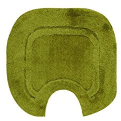 Grund Badteppich, Ultra Soft und Saugfähig, rutschfest, Grande, WC-Vorlage m.A. 55x50 cm, grün