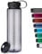 720°DGREE Bouteille en tritan “simplBottle“ - 1000ml, Gris | Gourde idéal pour les enfants, l'école, sport, yoga, randonnée, voyages, travail, fac, déplacements en voiture | Bidon Sans BPA