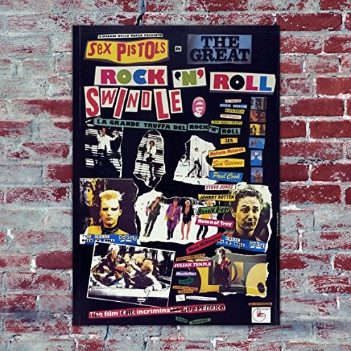 Film Poster The Great Rock 'n' Roll Swindle Sex Pistols - 70 x 100 cm