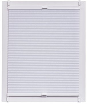 Sunlines Wabenplissee Made in Germany, Verdunkelung, Klemmfix, Weiß, 120 x 2.3 x 150 cm