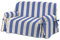 HomeLife Sofabezug Beige Blau & Couch Überzug | weicher Sessel & Sofa Überzug & Sofaüberwurf Decke gestreift | Sofa Überwurf aus angenehmer Baumwolle | schöne Sofa Cover Abdeckung