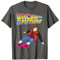 Back To The Future 8-Bit Marty on Hoverboard T-Shirt