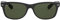 Ray-Ban Unisex New Wayfarer Lesebrille, Schwarz Gummiobermaterial auf Schwarzem Glanz und Grün, 55