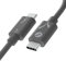 Câble USB C Thunderbolt 3, Certifié Intel, Type C Charge Rapide100W/40Gbps/5K UHD, Câble USB-C vers USB C Compatible pour Moniteur, écran Studio, M1 M2 Macbook, SSD, eGpu, Station D'accueil etc.