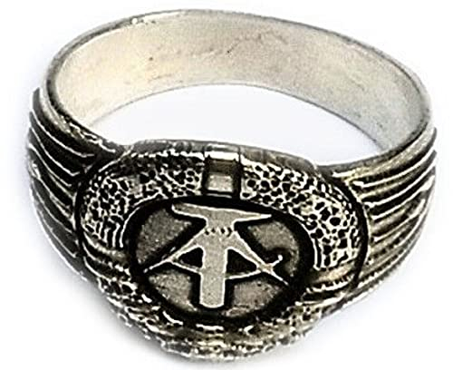 MK-Art Militaria RIng, Fingerring der DDR mit DDR-Wappen