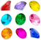 IVLWE [ 10 Stück Großes Kinder Diamant Spielzeug, Edelsteine Set, Piraten Schatzsuche Spielzeug | Ostereifüller | Tauchlehrer | Party-Gefälligkeiten, Geschenk zum Geburtstag/Weihnachten/Ostern