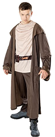 Rubies Official Star Wars Obi Wan Kenobi Series - Obi Wan Kenobi Costume, Adult Fancy Dress Halloween