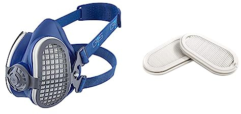 GVS SPR299 Elipse Maske mit P3 Filter gegen Staub, S/M & SPR316 Paar P3 Ersatzfilter