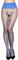 HTRUIYATY Collants Femme Brillants 3 Deniers Sheer Huileux Collants Taille Haute Sans Coutures Bleu