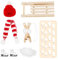 Wichtel Schlitten，Wichtel Zubehör Weihnachten Deko Schlitten Miniatur Ski Schlitten Skistiefel Skier Wichteltür Zubehör Wichtel Baustelle Wichtel Geschenke
