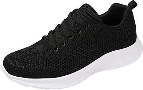 Book Keeping Account Book, Women's Extra Wide Fit Trainers, Breathable Mesh Tennis Shoes, Adjustable Lace up Wedge Shoes, Comfortable Cheap Trainers Black