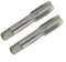 Lot de 2 tarauds filetés HSS 9/16 - 20 TPI pour réparation de manivelle de vélo - Outil de filetage en acier rapide