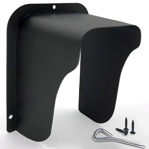 kesurpae Waterproof Ring Doorbell Cover Rain Or Shine Metal Doorbell Rain Cover with Solar Charger Ring Doorbell Case