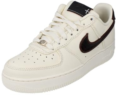 NIKE Air Force 1 07 Mens Trainers IH7332 Sneakers Shoes (UK 12 US 13 EU 47.5, Soft Pearl Ghost White 001)